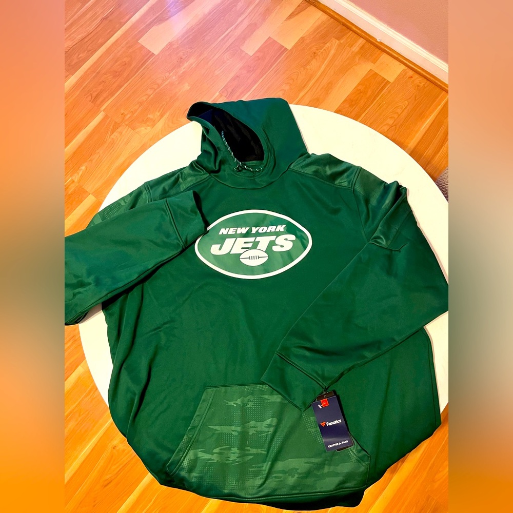 NY JETS HOODIE!!! 4XL!!! NEW WITH TAGS!!